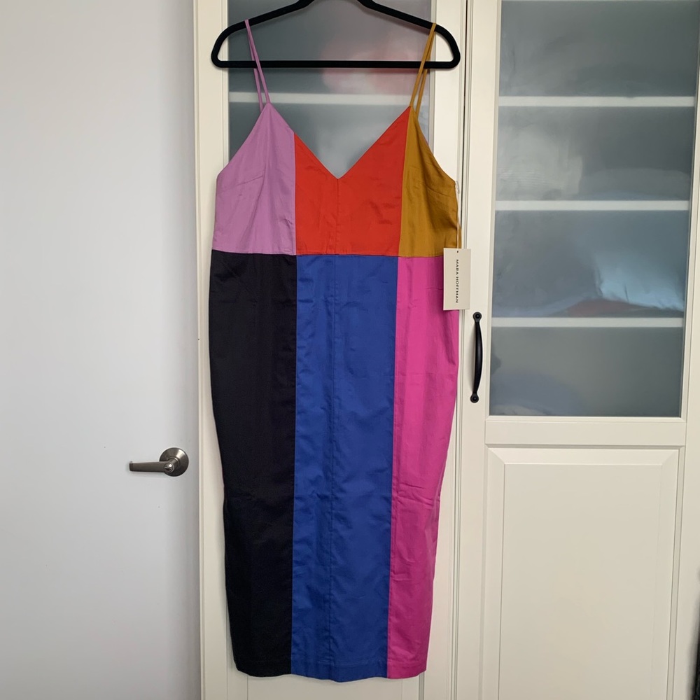 Mara Hoffman Georgia Rainbow Dress Sz M